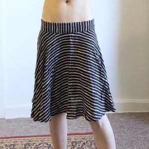 Striped Forever 21 skirt